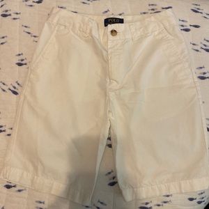 Ralph Lauren boys size 16 white bermudas NWT